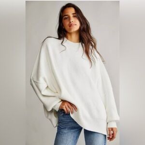 Cozy White Knit Women’s Sweater size small